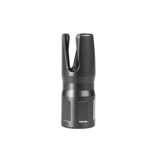 LINE49 556 Triple Crown Flash Hider, Mini, Cerakote Black, 1/2X28 TPI