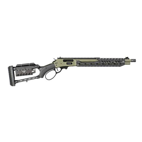 Smith & Wesson 1854 Stealth Hunter, 16.50" Barrel, RPP Stock, RPP PewView Handguard, Sniper Green Cerakote, 45-70