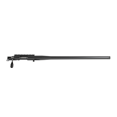 LINE49 SuperShort Precision Barreled Action, 20.0" 556 MwMATCH-Mod2 Barrel, Cerakote Black